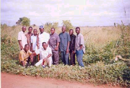 Land donated by chief