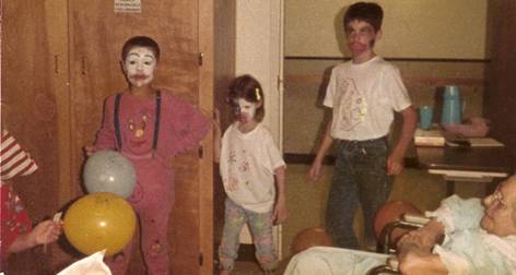 kids club at nursing home